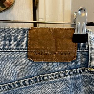 American Eagle ripped skinny jeans